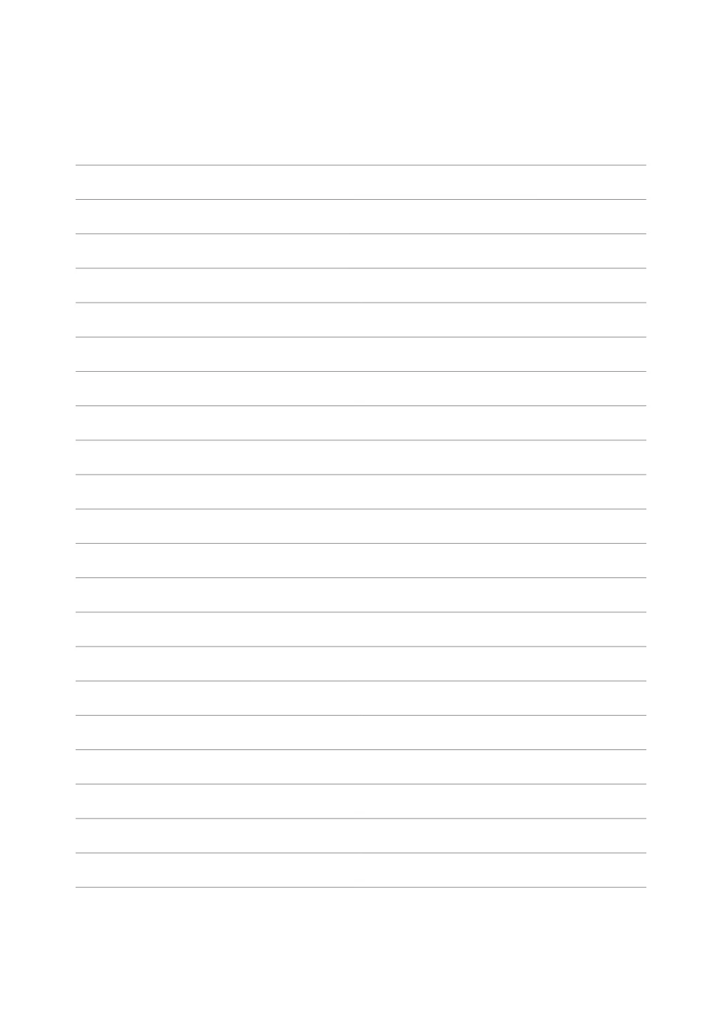 見出し欄つき横書き便箋の試作PDFから作成した見本。実印刷の検証前です。